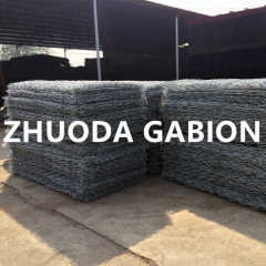 High Quality ASTM A975 Galvanized Gabion Box from Real Manufacturer (Zhuoda Gabion)