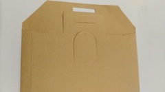 Kraft paper file packaging bag printing