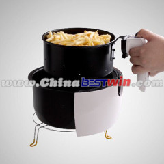 Household Mini Fat Free Deep Fryer