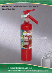 ABC portable fire extinguishe