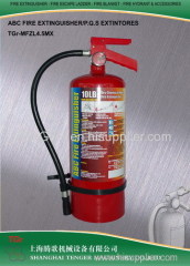 ABC portable fire extinguishe