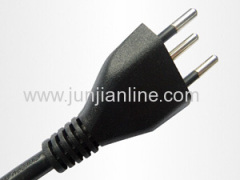 Factory price Swizterland 3pin power plug cord