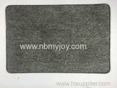 Polyester & Cotton Super Absorbent Doormat with brim