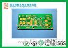 2.00mm double side Aluminum PCB immersion gold TS16949 / SGS