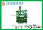 Green / yellow Keypad Rigid-flex PCB FR-4 1.2mm / 2mil Thickness