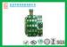 Green / yellow Keypad Rigid-flex PCB FR-4 1.2mm / 2mil Thickness