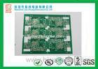 Immersion Gold FR4 Multilayer PCB 1.6mm 4 layer pcb green solder mask white legend