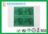 Rigid green solder mask 6 layer pcb Immersion Gold 1oz UL / ROHS / ISO14001