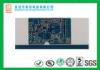 FR4 1.6mm Impedance control PCB Immersion Gold blue solder mask white legend