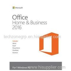 Office 2016 HB Product Key Card