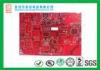 RED Solder Mask Double Sided Printed Circuit Boards White Lenged L F HASL