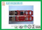ODM pcba Assembly usb card red color 0.8mm 4 layer 1 Oz Copper