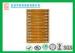 Flex Cable 4 layer 0.2mm Flexible PCB board yellow soldermask white legend