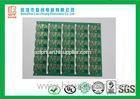Green 4 layer rigid FR-4 PCB white silkscreen OSP 30pcs 5X6 Array