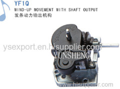 Yunsheng Music Movement Wind-up Movement with Shaft Output