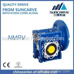 high torque low noise single stage worm gearbox speed reducer NMRV025-150