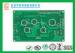 LCD board 2 layer pcb Immersion Gold with white silkscreen