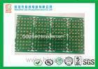 Green 1.0mm Double sided PCB FR4 Intercommunication circuit ISO14001