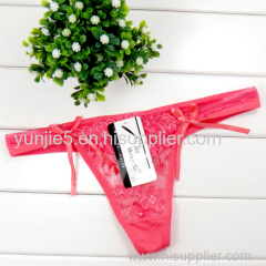 New Women Sexy Thong Underwear Girls G String Cotton Panties High Quality Intimates Briefs Summer Style