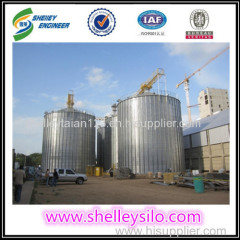 trailer silo wrap used for feed mill