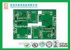FR4 1.0mm 2 layer pcb green solder mask white silkscreen immersion Gold