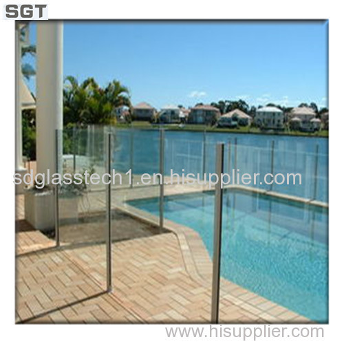 Toughened Glass Laminated Glass for pool fence