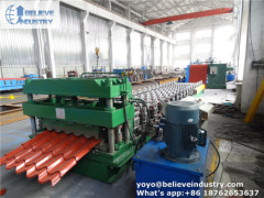 3D Glazed Tile Roll Forming Machine