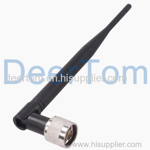 900-1900MHz Dual Band GSM Rubber Duck Antenna Indoor Omni Directional Antenna 3dBi N Male Repeater Booster Amplifier