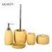 Luxury Five Piece Hotel Cement Soap Dish Screw Thread ForHomeDecoration