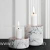Beautiful Wedding Concrete Candle Holder Copper Lid Fireproof Resist High Temperature