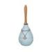 Light Blue Concrete Home Decor Water Drops Shape Diamond Holder With Wood Accessories