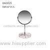 Round Swivel Table Concrete Mirror free Standing Marble Base 16cm 35.5cm