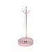 Small Tray Concrete Pink Jewelry Holder / Metal Rack Cement Home Decor