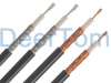 7/8'' aluminum feeder cable rf coaxial low loss cable tele communication cable antenna cable base station cable black