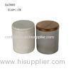 Soy Wax Cement Candle Holders / Table Candle HoldersWith Wooden Lid