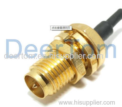 SMA Connector RF Connector SMA Female RP-SMA Female Connector RP SMA Male Connector for RG174 RG58 LMR200 LMR400 Cable