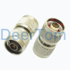N Male to N Male Connector Adaptor Adapter Connector Straight Connector Antenna Adaptor Tele com parts