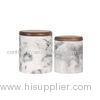 Beautiful Wedding Outdoor Candle Stands White Marble Fireproof 9cm 11cm