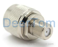 N Male to F Female Connector Adaptor Adapter Connector N Male to F Female Adapter Connector F Female to N Male Connector