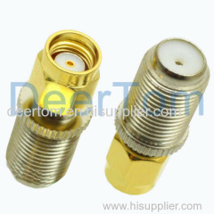 RP SMA Male to F Female Connector Adaptor SMA Male to F Female Conector Adapter SMA Reverse Male to F Connector Adapter