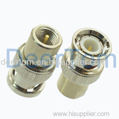 BNC to FME Male Connector Adaptor FME Male to BNC Male Adapter Conector Straight Connector RF Coaxial Connector
