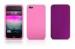 Professional Pink Silicone Phone Cases Non-stick finish OEM and ODM