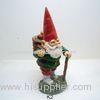 Children Unique Custom Polyresin Figurines Colorful Grandfather Christmas