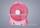 3 AA batteries Usb Powered Desk Fan Over 500 times ODM / OEM