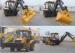 Multi - Function Compact Tractor With Backhoe And Front End Loader For Farm