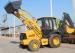 Low Emission 4WD Tractor With Backhoe And Loader Loading Bucket 1.0 CBM
