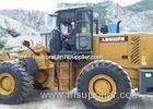Large Construction Equipment Front End Wheel Loader With 4.2 CBM Bucket Volume