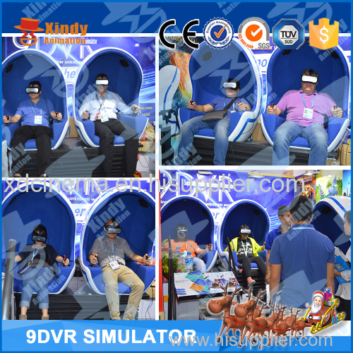 VR Amusement Game Machine 3 dof 3 seat 9d cinema equipment/9D Cinema/ Theatre/Simulator