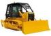 Forest Crawler Bulldozer Front Straight Blade Rear Winch For Cutting Log / Timber