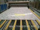 Plastic PVC Marble Panel Machinery With SIEMENS PLC Control / Artificial Marble Machine